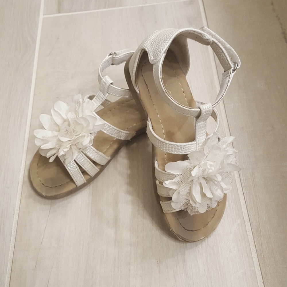 TCP Flower Ivory Sandals